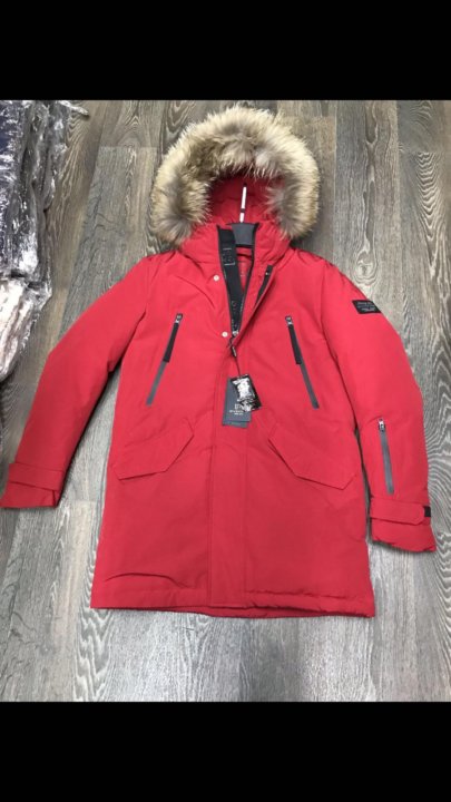 Парка Alpha Industries N-3B W Parka Commander Red (Красная)