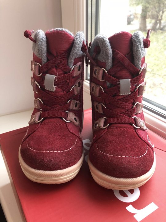 Ботинки freddo reima (бордовый), зима, 20 размер – купить в Москве, цена 1300 руб., продано 19 сентября 2019 – Обувь