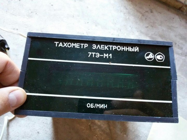 Тахометр электронный 7 тэ м1 схема