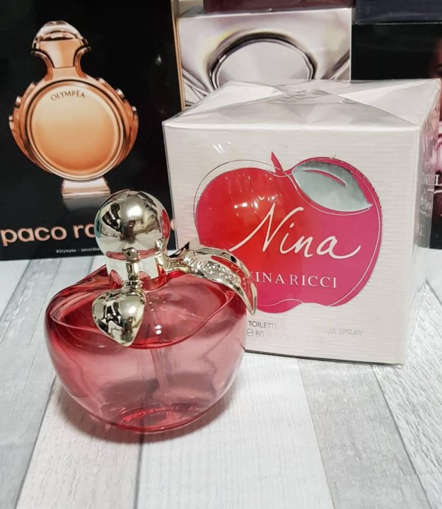 Красный ричи. Nina Ricci яблоко.