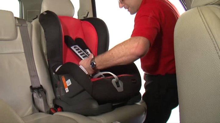Britax Römer Dualfix i-Size как снять чехол инструкция Автодети - YouTube