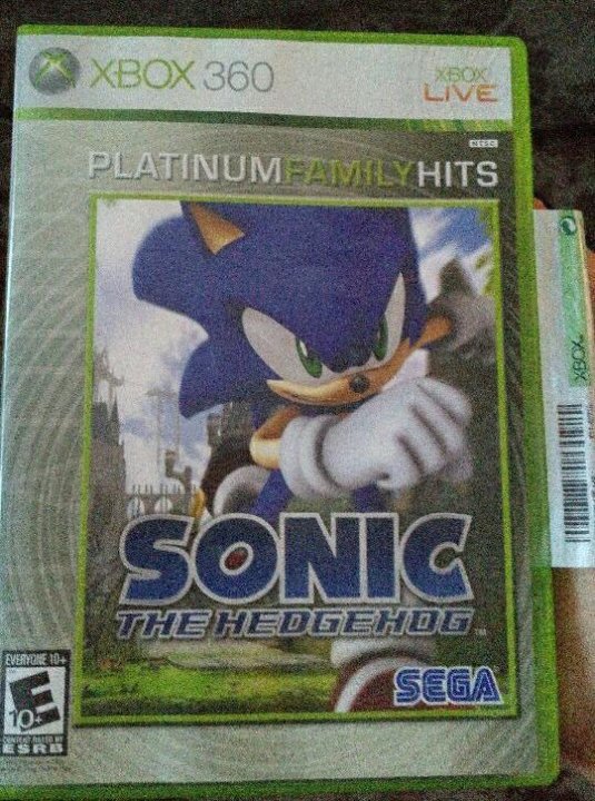 Sonic the hedgehog sale 2006 xbox 360