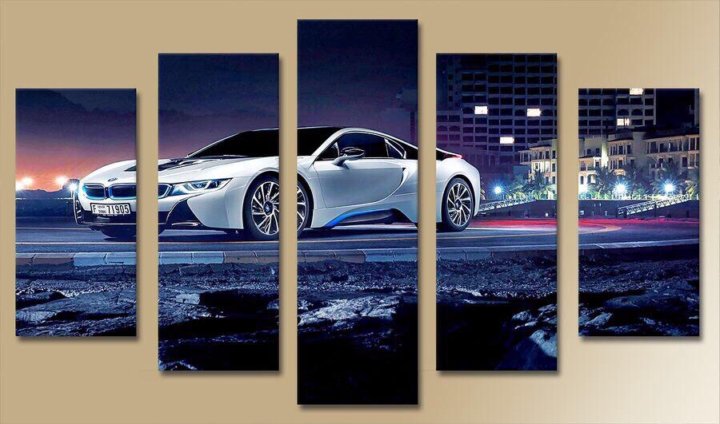 modulnye kartiny mashin kupit v