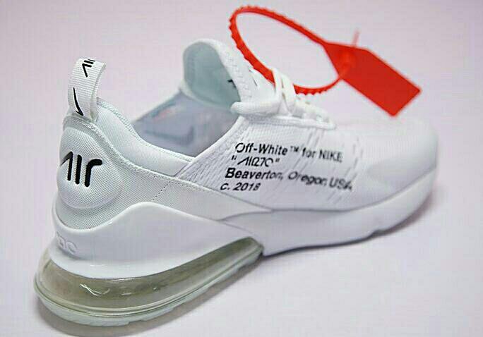 tenis nike air max 270 off white