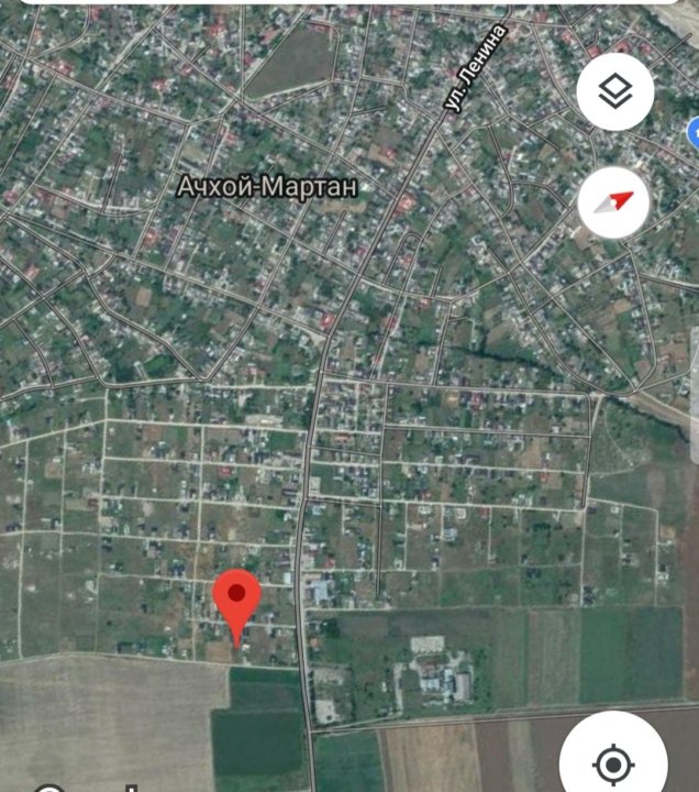 Карта ачхой мартан спутник