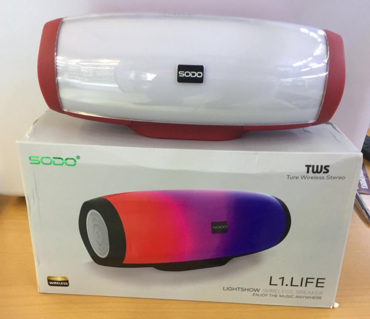 Колонка Bluetooth SODO L1 LIFE - купить в интернет-магазине по низкой цене на Ян