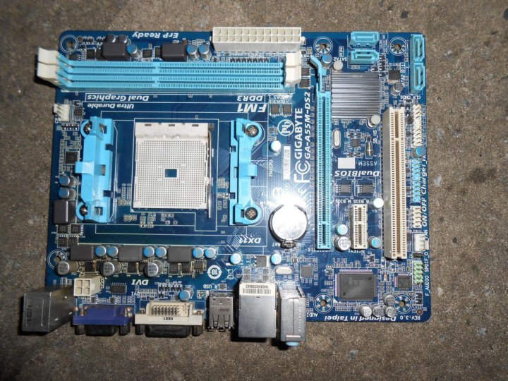 Gigabyte ga a55m ds2 нет изображения