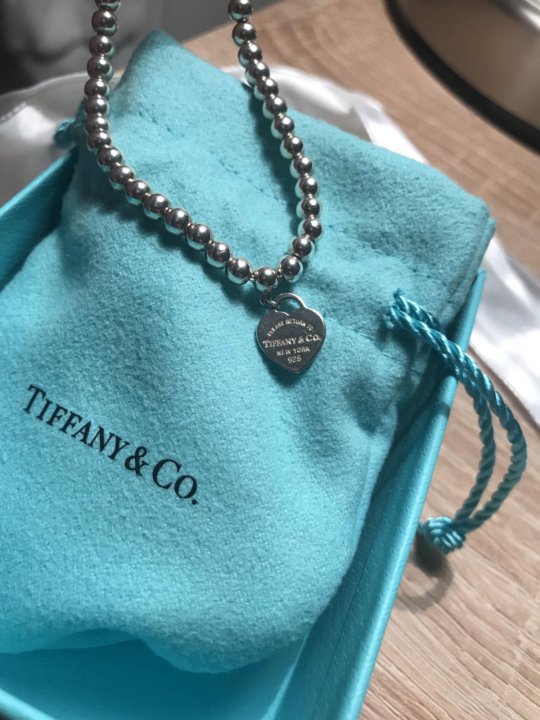 Браслет Tiffany & Co ОРИГИНАЛ серебро – купить в Москве, цена 7 000 руб., продано 23 ноября 2018 – Украшения