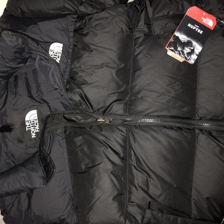 the north face nuptse black