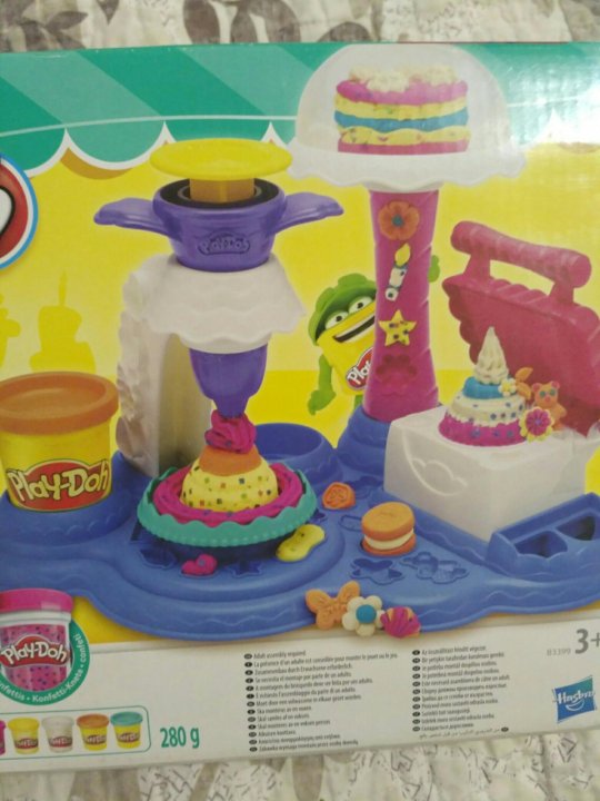 play doh kitchen cake party