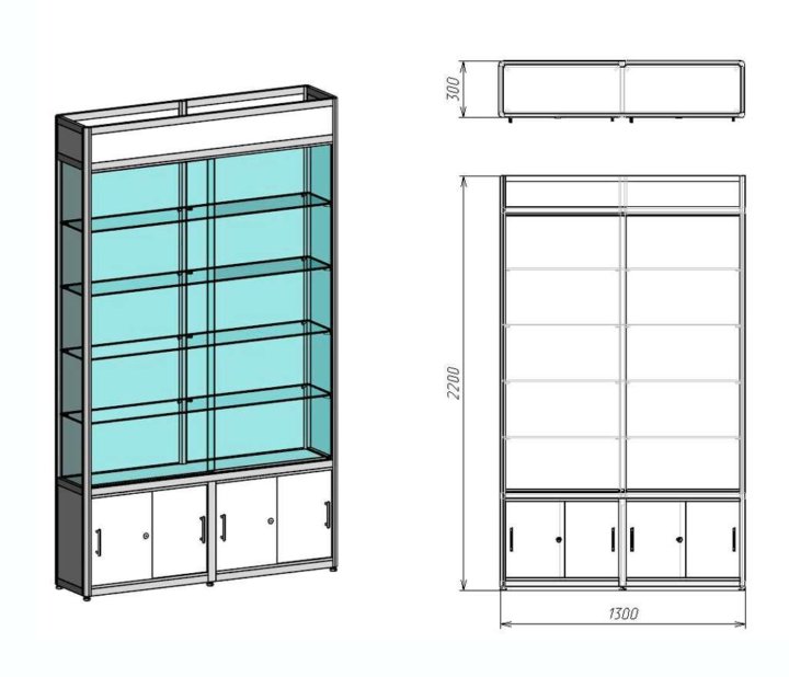 Сделать стеклянный шкаф своими руками