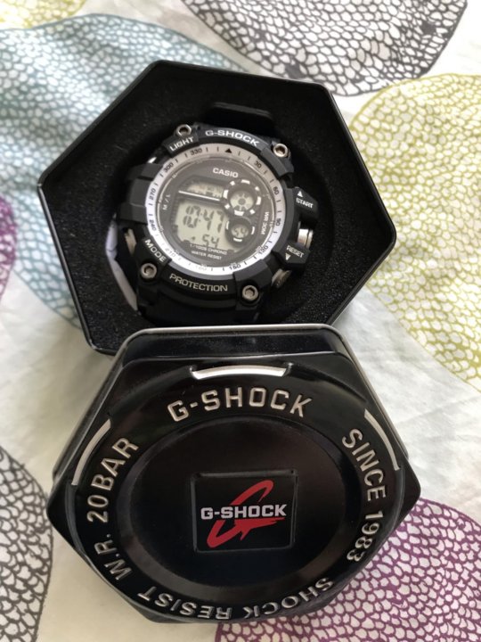 casio g shock resist 20 bar