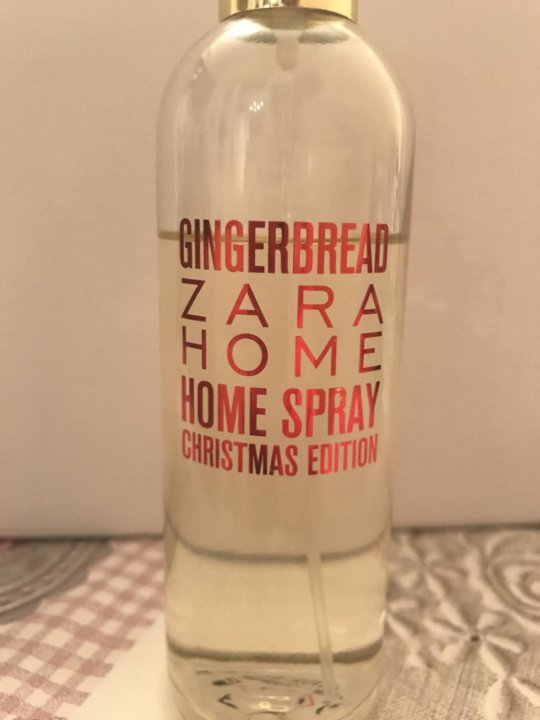 zara home gingerbread spray