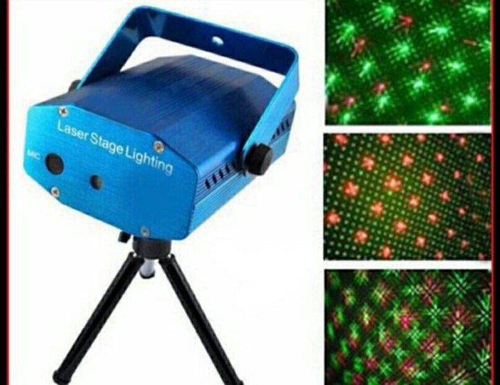 Laser stage light