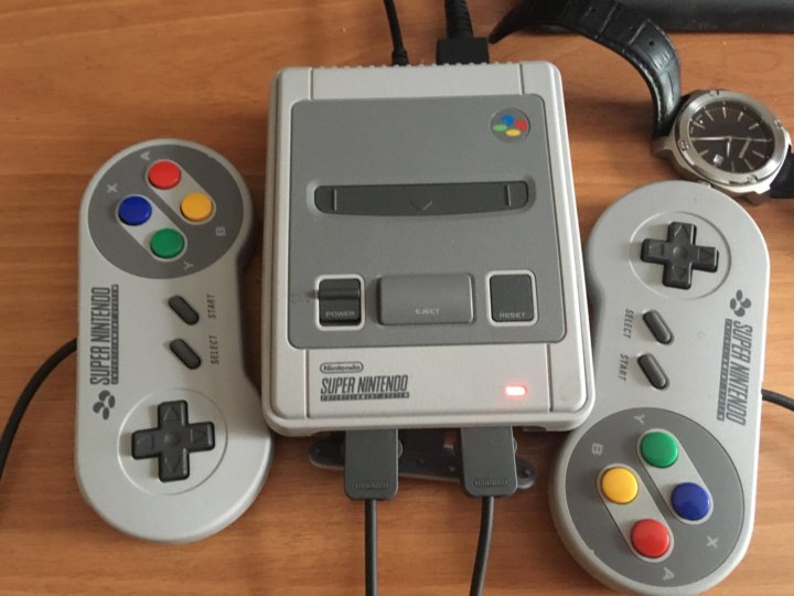 Classic system. Nintendo NES Classic Mini.