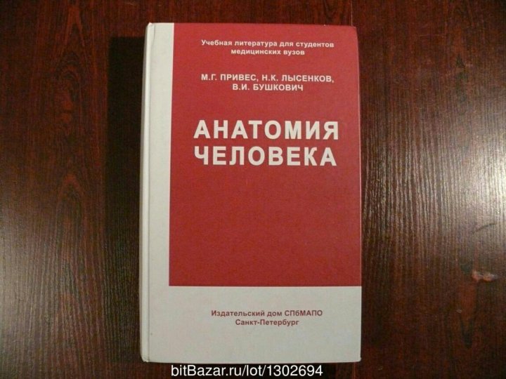 Учебник По Анатомии Человека (М. Г. Привес) – Купить В Москве.