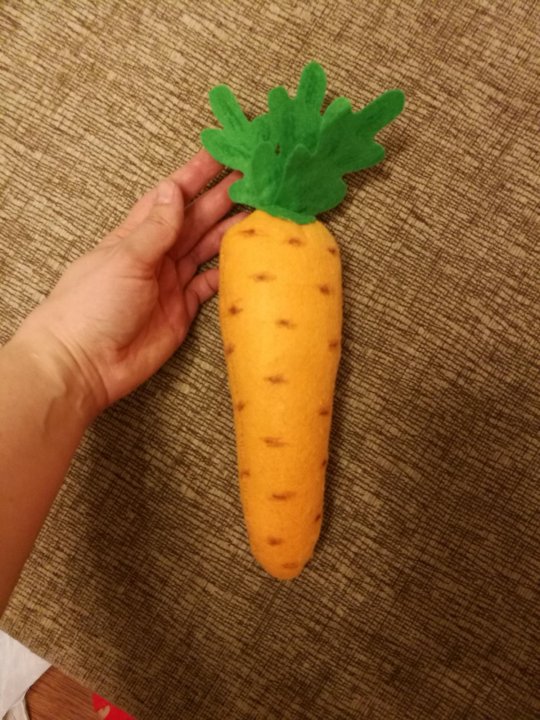 🥕DIY carrot / Как сшить морковь из фетра 🥕