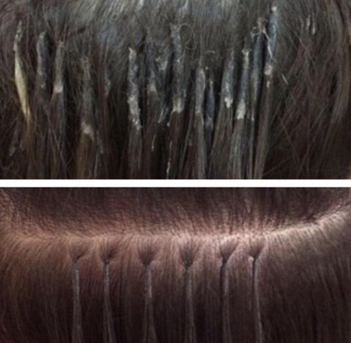 Как нарастить не закапсулированные волосы