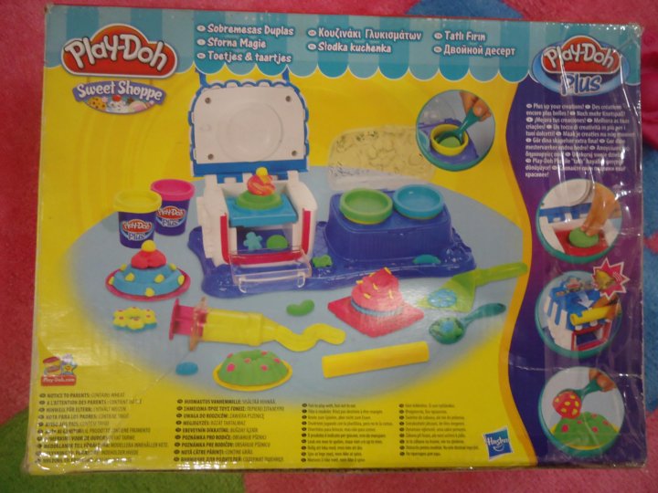 Игровой набор двойные десерты play-doh a5013