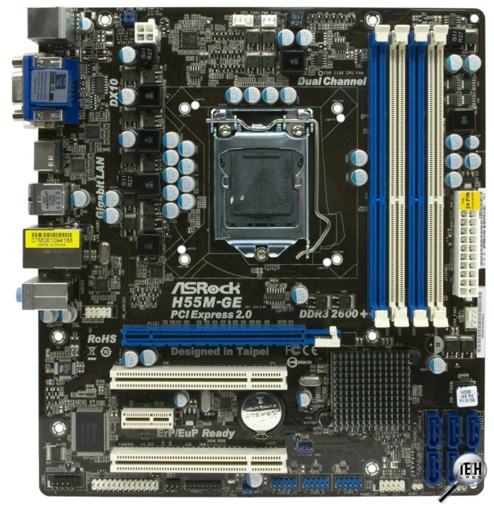 H55m s2. Dual channel ddr3 материнская плата rohs co