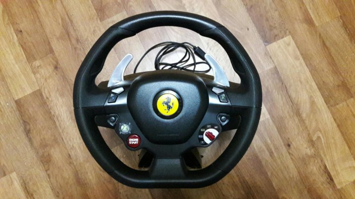 Не работают педали на руле thrustmaster ferrari