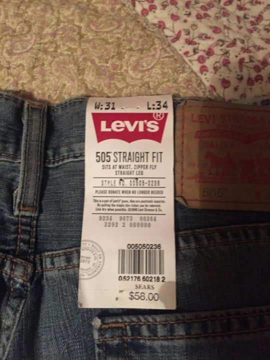 sears levis 514