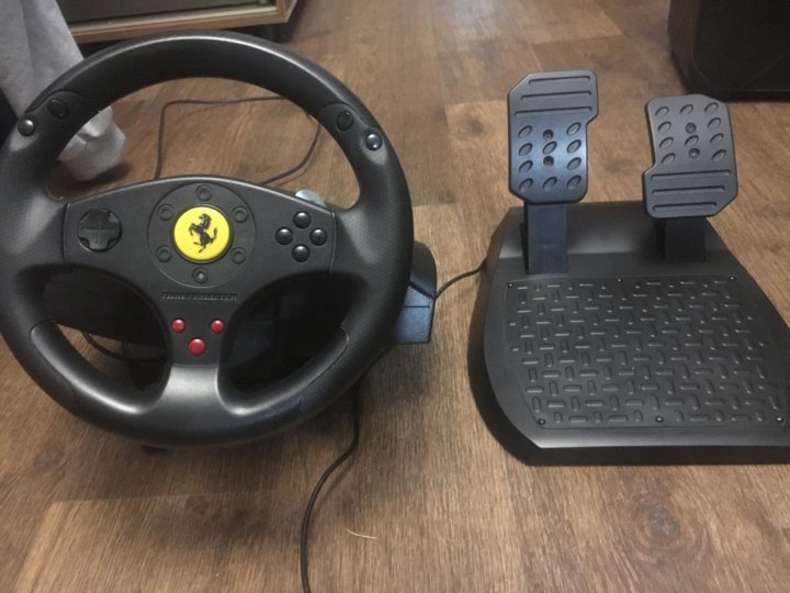 Не работают педали на руле thrustmaster ferrari