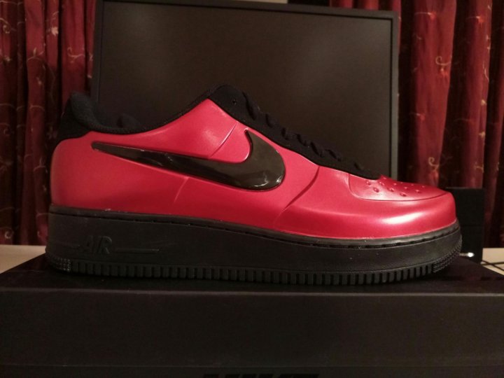 nike air force 1 foamposite pro cup red