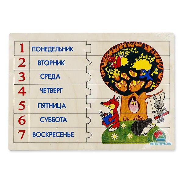 Дни недели для детей распечатать Неактивно