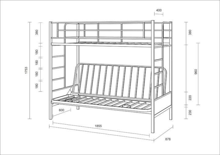 Как пишется двухъярусная кровать правильно писать