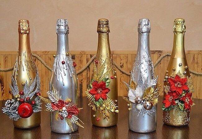 Новогодние Бутылки