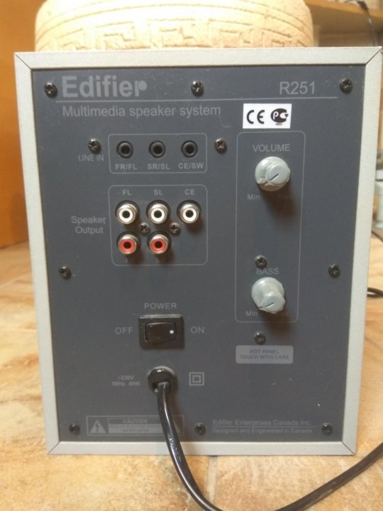 Edifier r251 схема