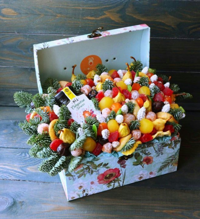 Новогодние Вкусные Букеты
