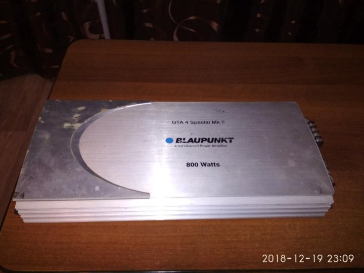 Blaupunkt gta 4 special mk2 800w схема подключения