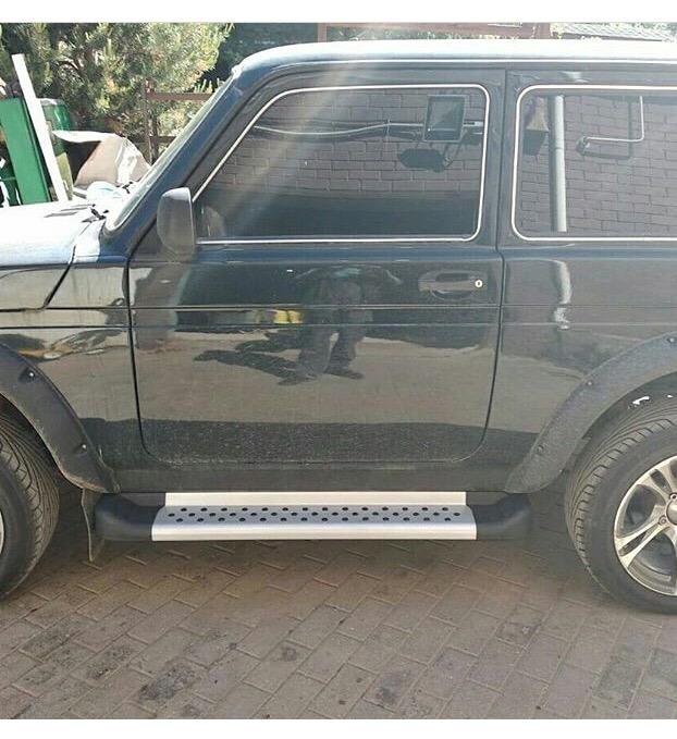 Пороги для Lada 4x4 Urban - Lada 4x4 3D, 1,7 л, 2018 года стайлинг DRIVE2