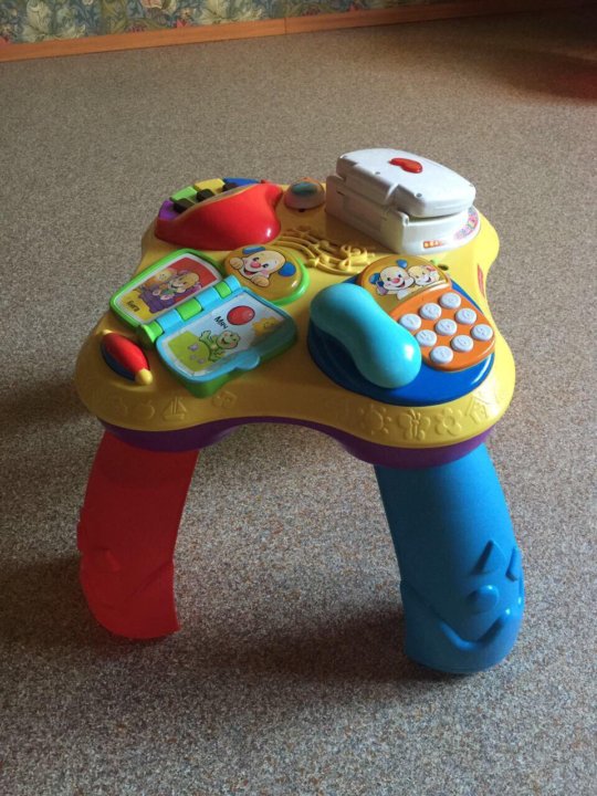 Столик музыкальный развивающий fisher price