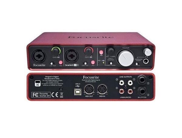 Звуковая карта focusrite scarlett 2i2 2nd gen