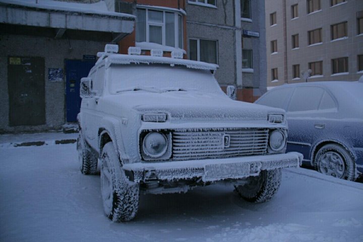 Заводим ниву в мороз