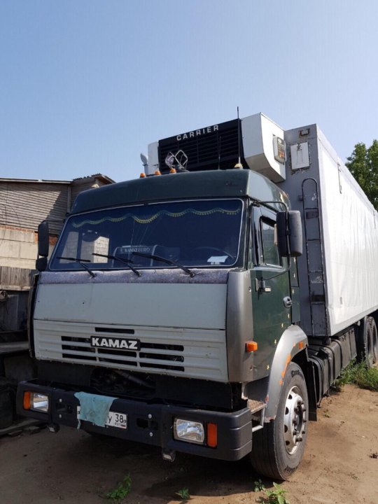 Картинки уфа камазы с будкой прицепом