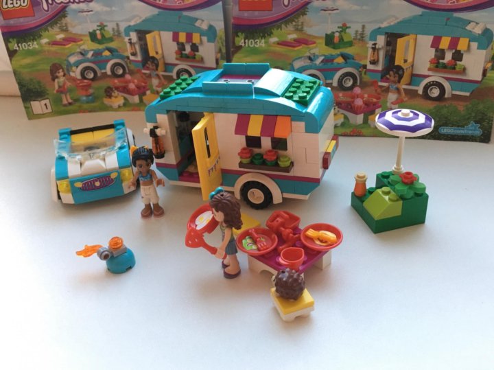 lego friends camping