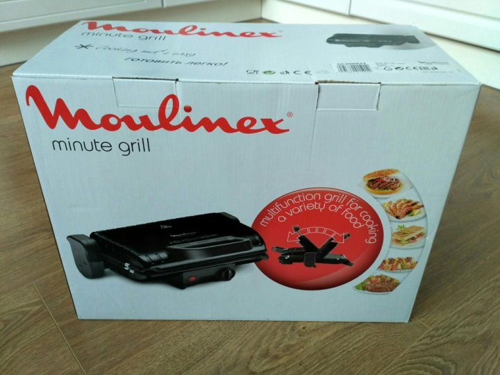 Электрогриль moulinex minute grill