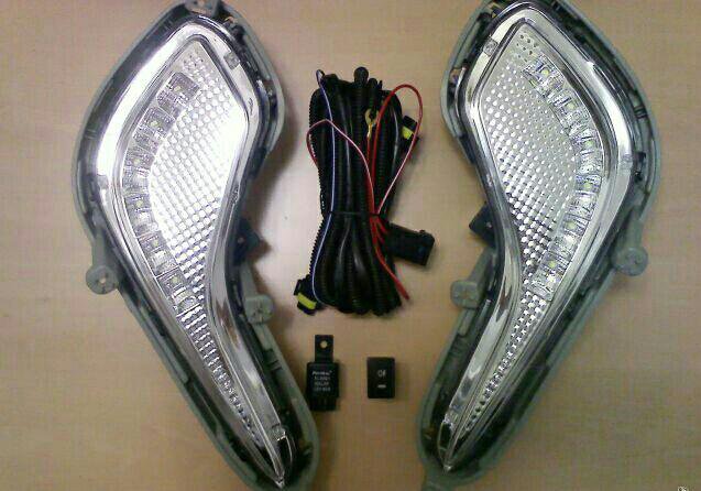 Тюнинг противотуманных фар солярис - фото