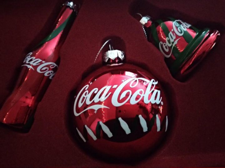 Елочная игрушка Coca Cola