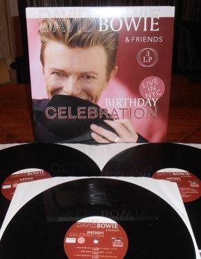 David Bowie and Friends 50th Birthday Live 3-LP – купить в Москве, цена ...