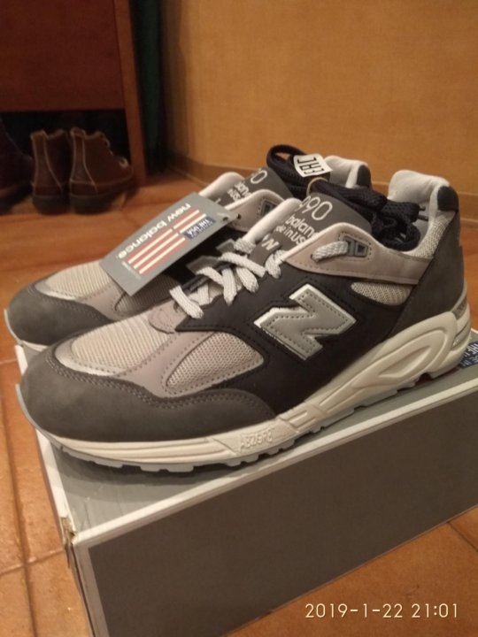 New Balance 990 made in USA us10 р 43 – купить в Москве, цена 120 руб.,  продано 12 мая 2019 – Обувь