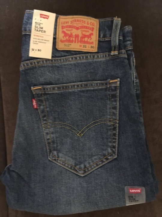 Levi's 512 Slim Taper W31 L30 – купить в Москве, цена 4 000 руб., продано  28 января 2019 – Штаны и шорты