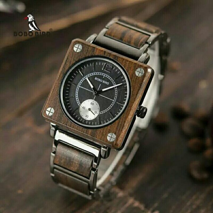 - деревянные мужские часы tissot