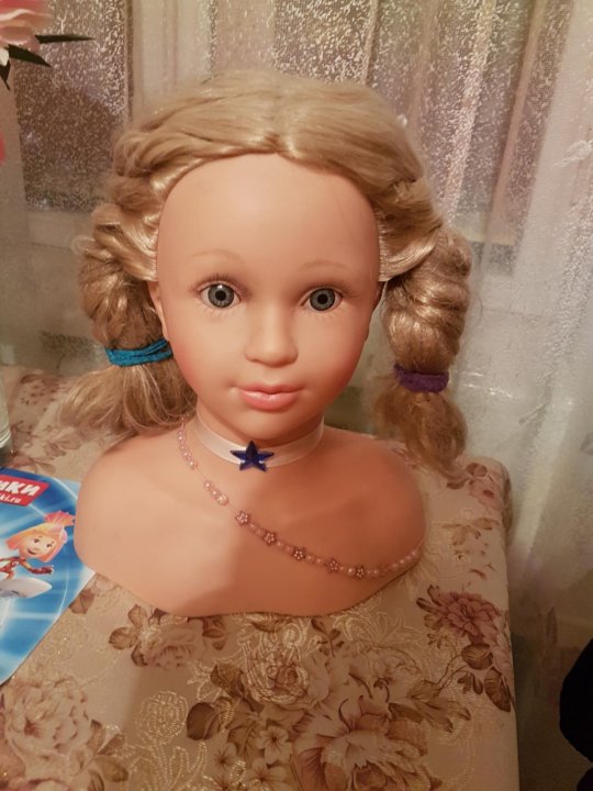 Голова куклы для причесок и макияжа - Родные игрушки