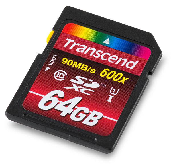 Карта памяти transcend compact flash 64gb