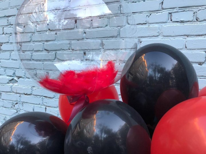 Новогодний Шар С Перьями